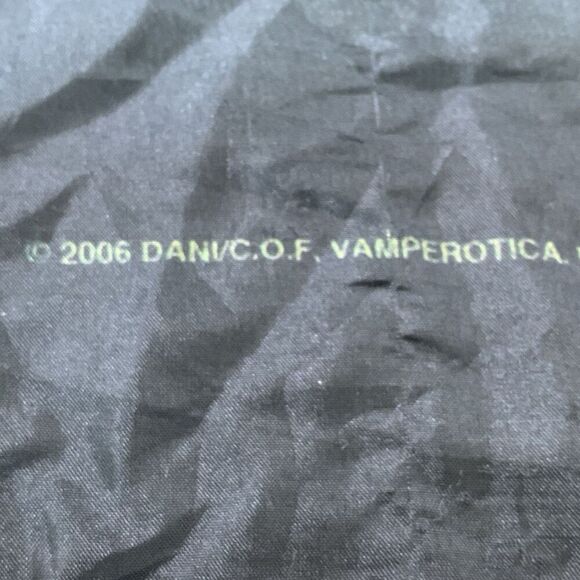 VTG Cradle Of Filth 2004 Coffin Fodder Album Metal Band Wall Hanging/Scarf Italy - Picture 14 of 16